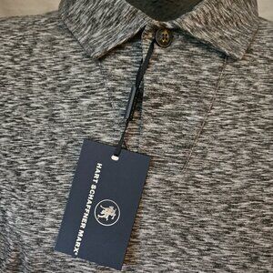 Men's Long Sleeve Polo Shirt From Hart Shaffner Marx NEW Sz XL